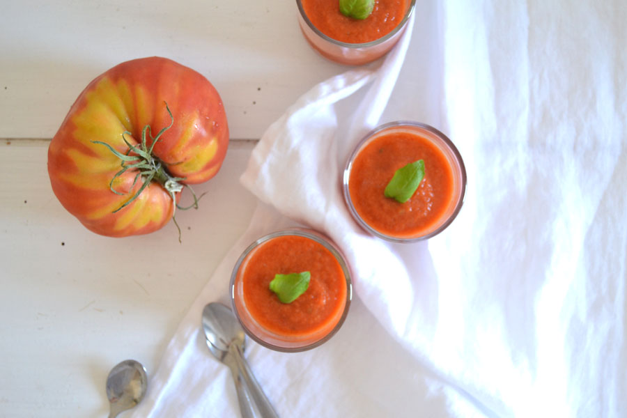recette soupe tomate froide spoonencore