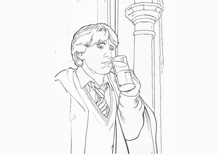 Ron coloring page | Free Coloring Pages and Coloring Books for Kids