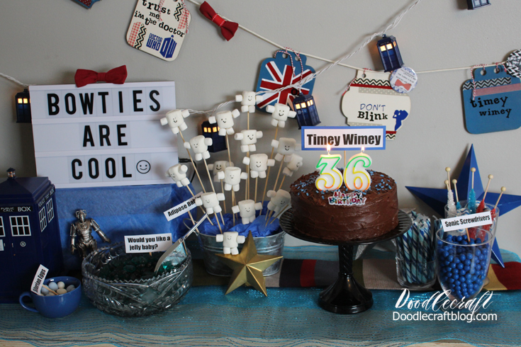 Doctor Who Birthday Party