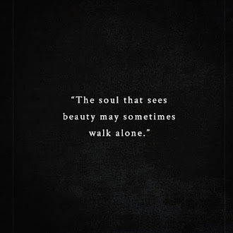 The Soul that sees beauty