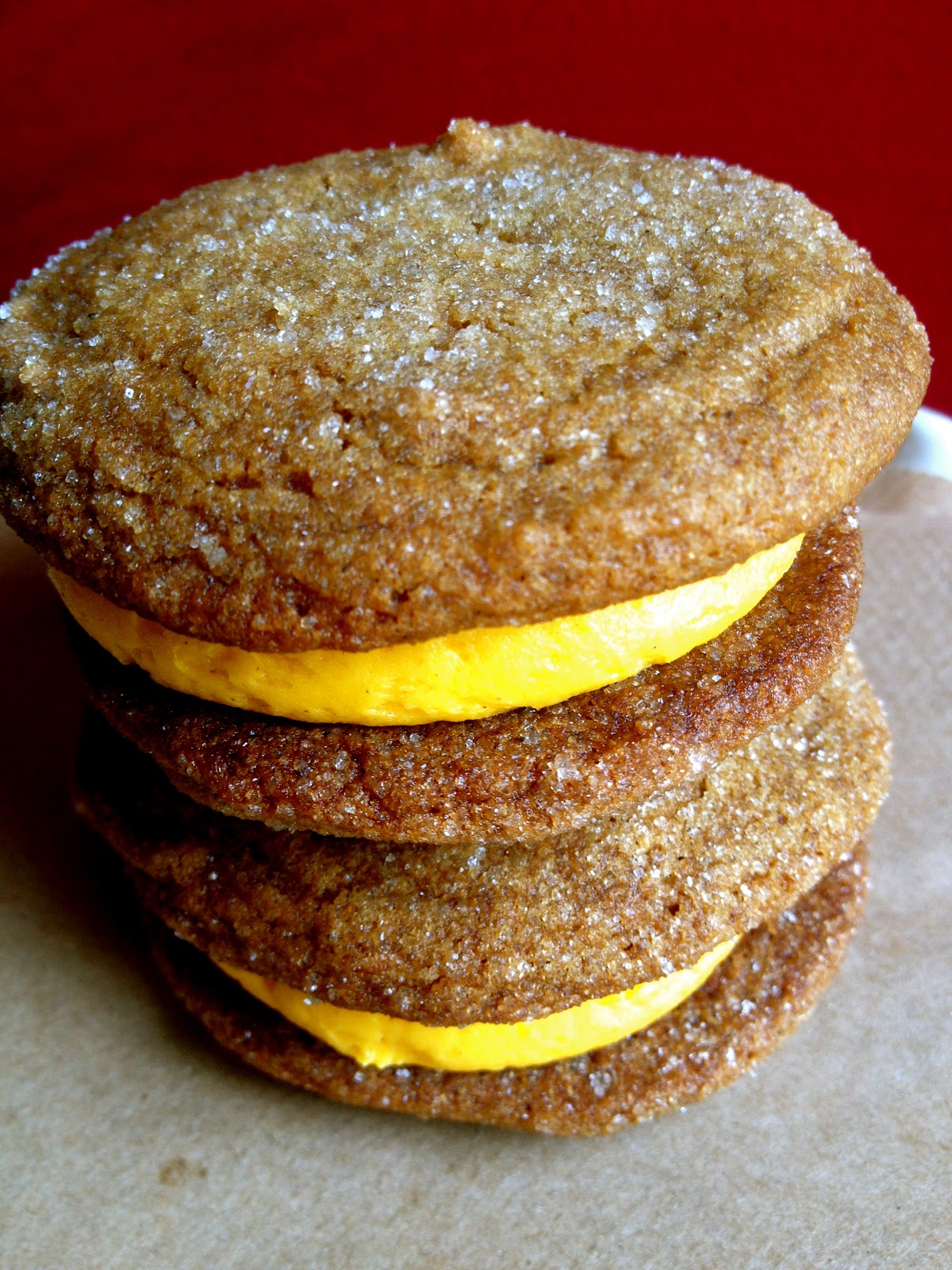 My Pretty Pink Mixer GingerMolasses Whoopie Pies