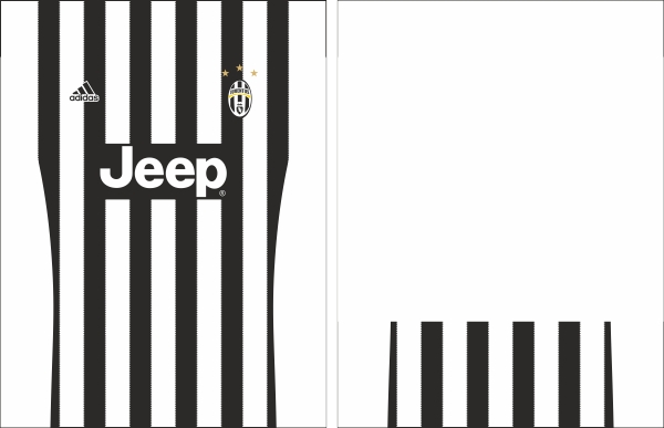 Diseños, vectores y más: Juventus 2015-2016 home jersey