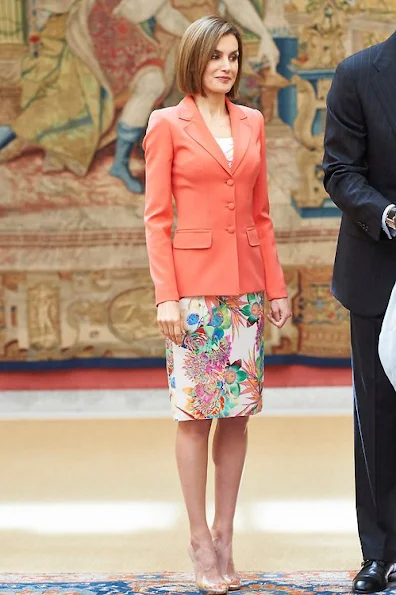 Queen Letizia attend the ceremony to mark the 200 year of the Council of the greatness of Spain