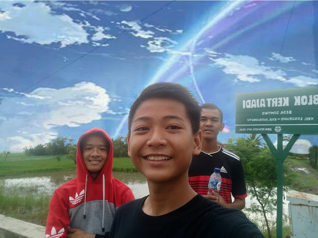 Membuat Efek Foto Langit Anime Di Android Memudahkan