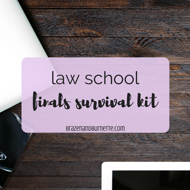 Law School Finals Care Package Brazen and ⚖ law school