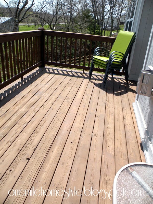 Deck Space - Before
