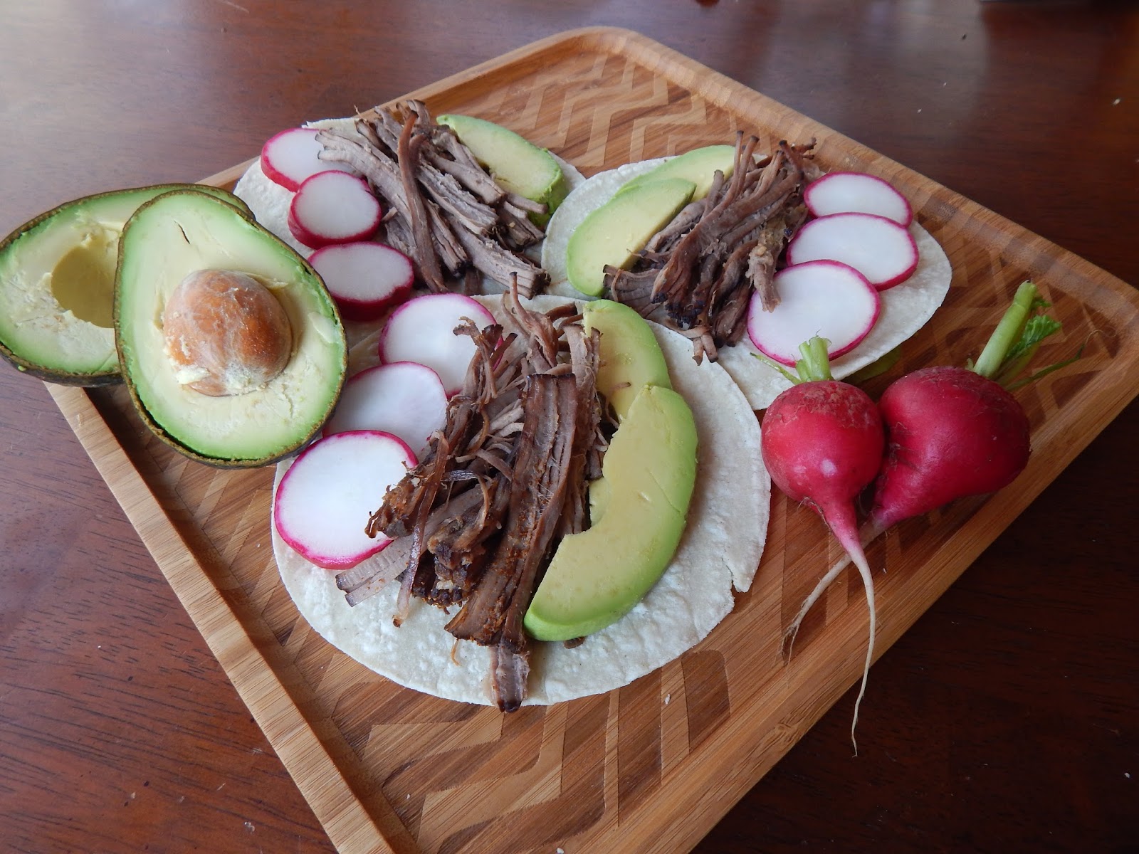 The Nerdy Chef Brisket Tacos