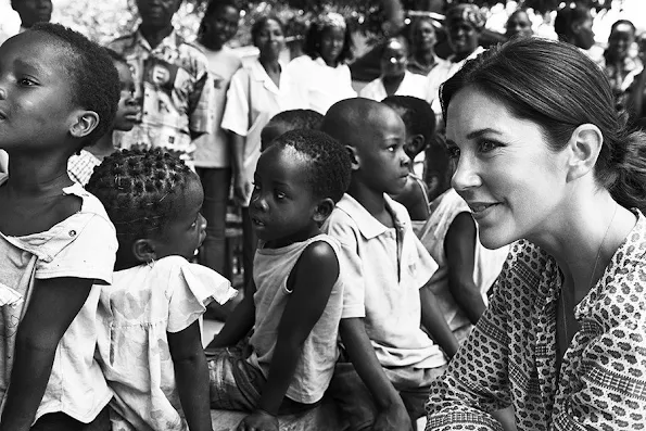 Crown Princess Mary gives reference to the words of a Syrian refugee in Zatari camp