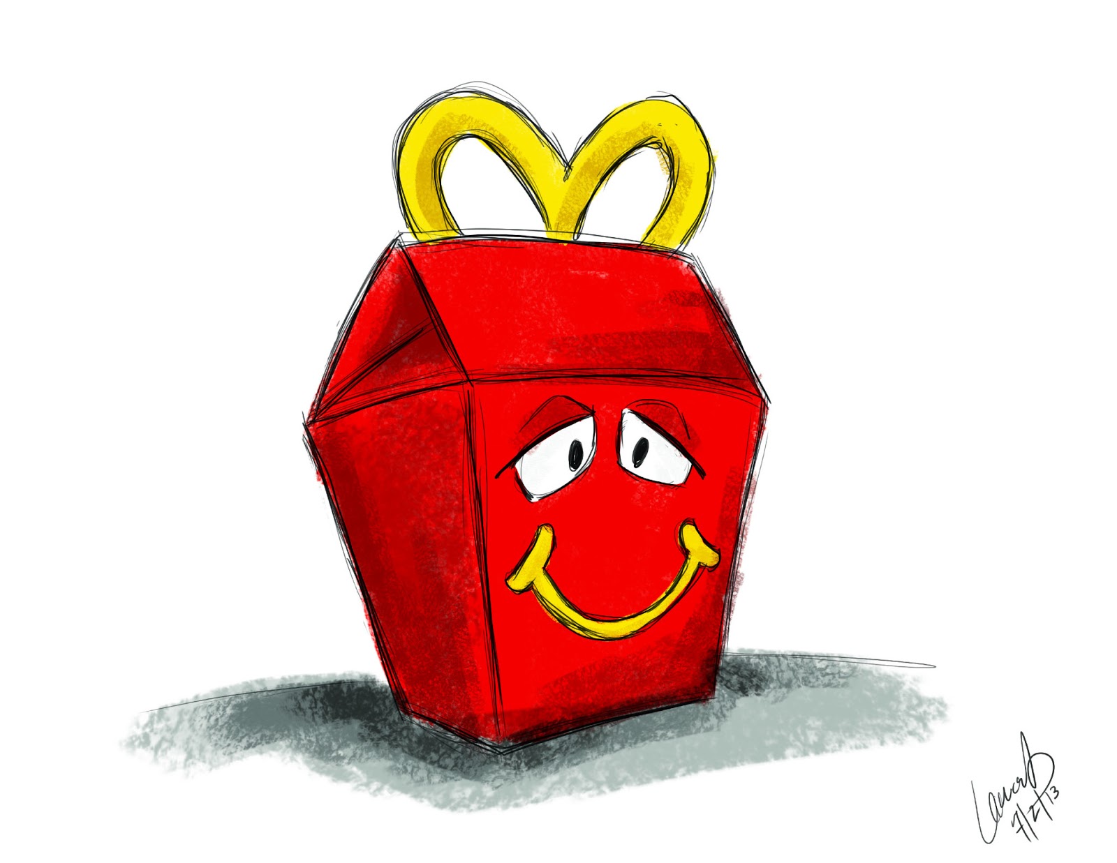 Lamont's Project 365 Year 3 July 2 Mickey D's "Happy Meal" box