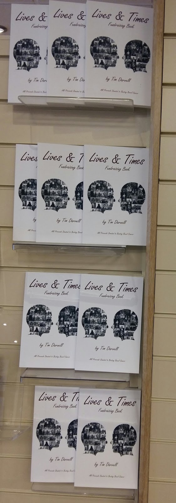 Lives & Times Fundraising Book Lives & Times Bowel Cancer Charity Book On Sale at Book Bean