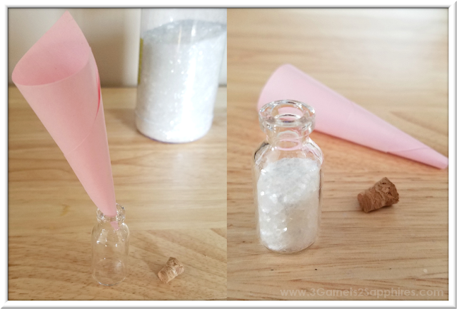 DIY Fairy Dust Bottles Tutorial  |  3 Garnets & 2 Sapphires