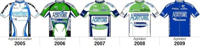 AGRITUBEL (evolución del maillot)