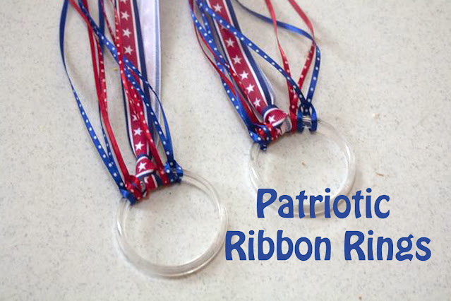Patriotic Ribbon Rings