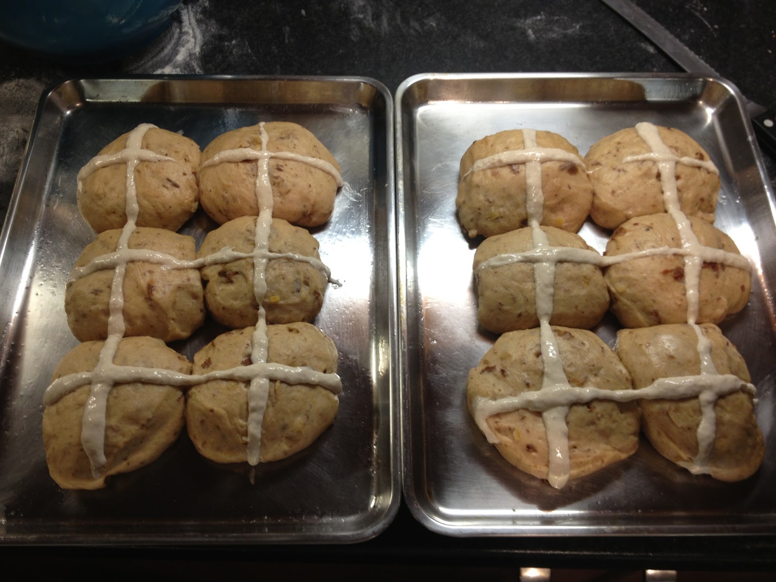 A Kick At The Pantry Door Hot Cross Buns