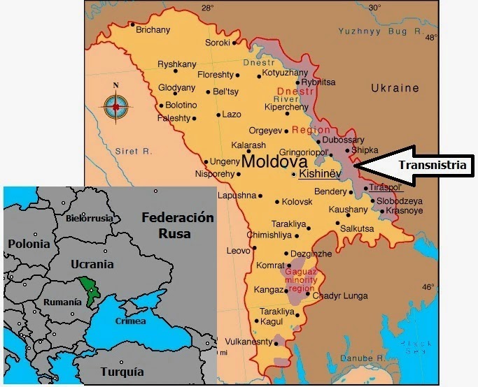 Im-Pulso: Otra piedra en el zapato: Transnistria, la Crimea de Moldavia