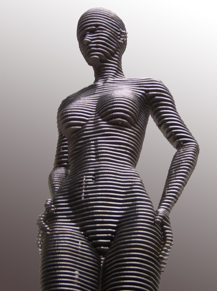 Simply Creative Sliced Metal Sculptures by Park Chan Girl