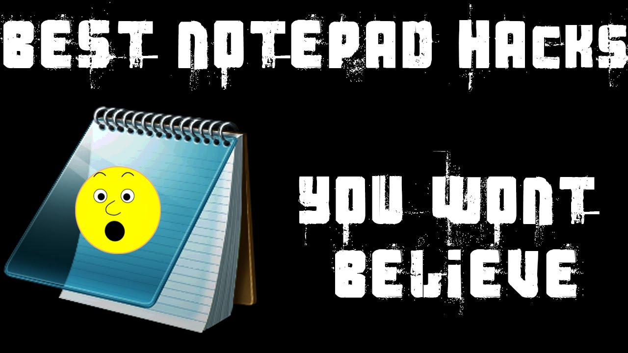 Top 5 Amazing Notepad Tricks Hacks Codes You Should K vrogue.co