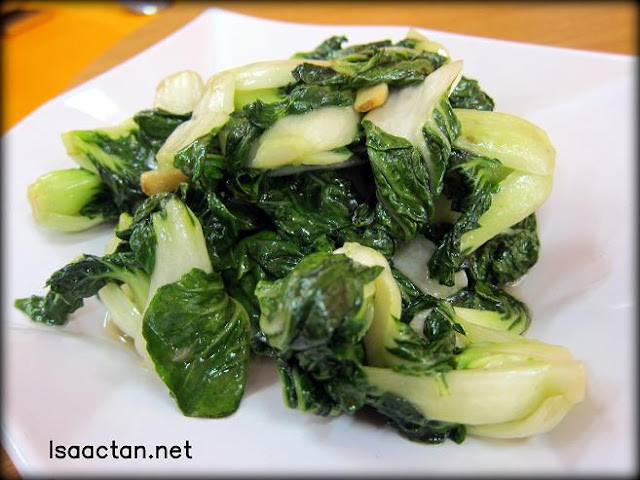 Stir Fried Vegetables with Garlic - RM10
