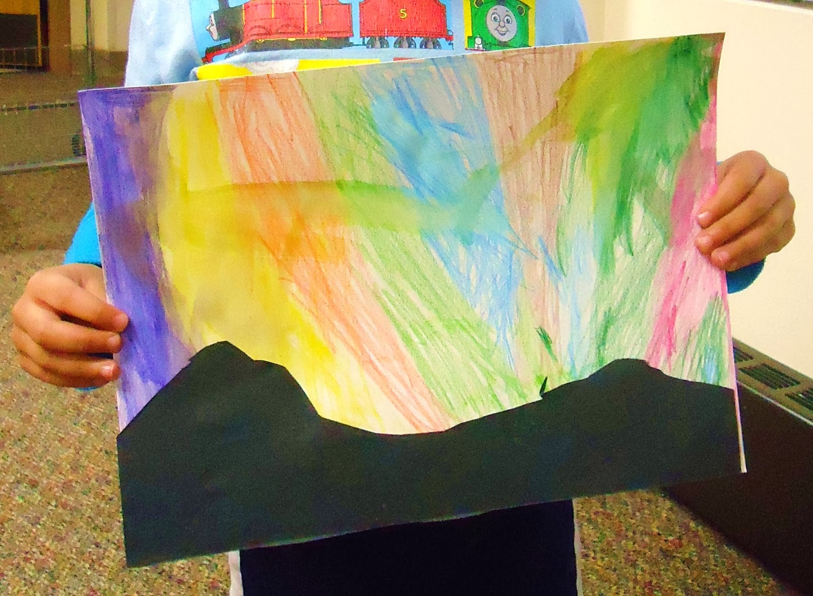 Middle Coast Mommy Northern Lights Craft