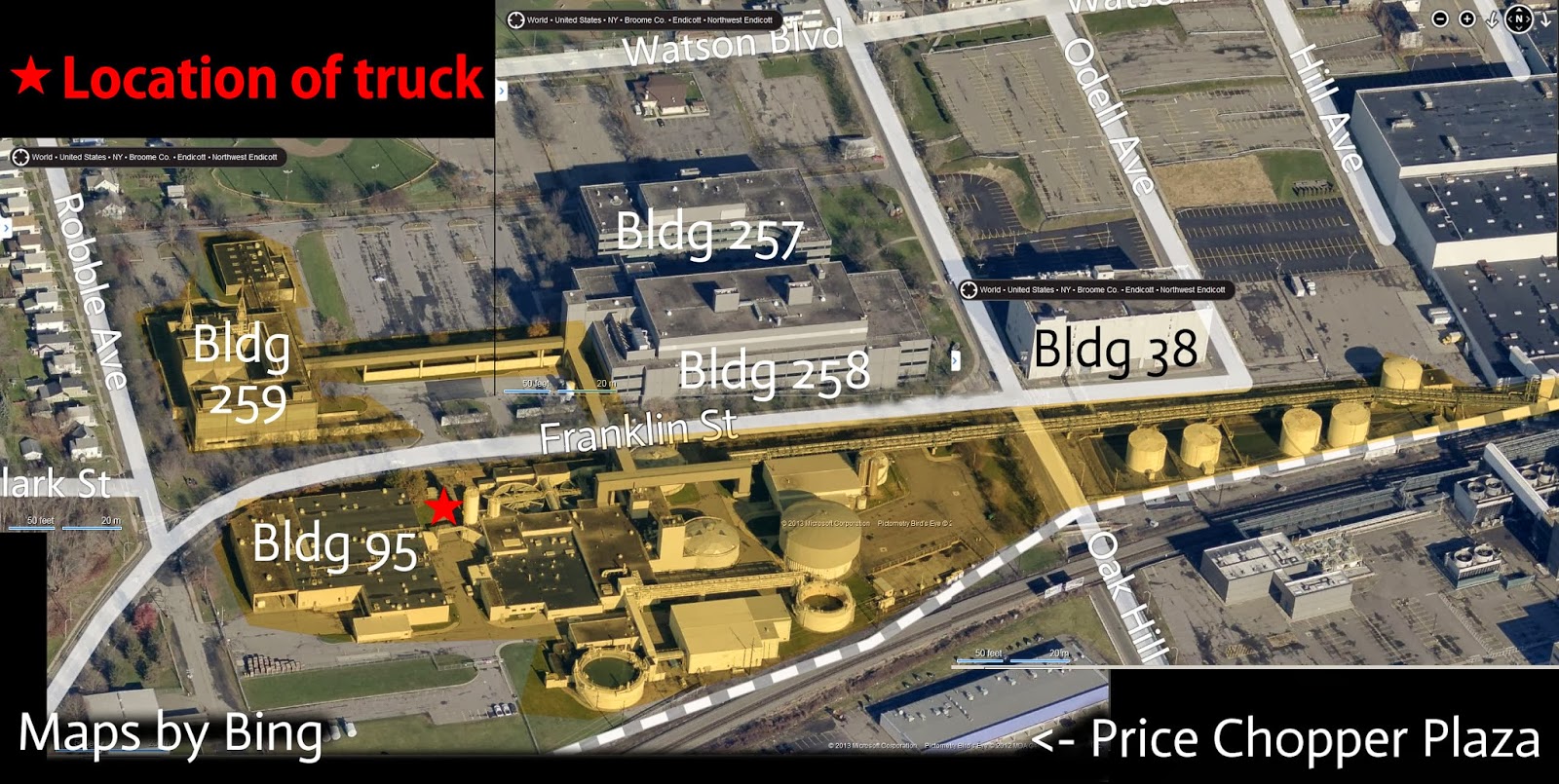 BillHustonBlog Photos Trucks bringing leachate from Senaca Meadows Landfill to Endicott