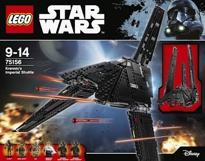 LEGO 75156 Krennic's Imperial Shuttle recensione foto