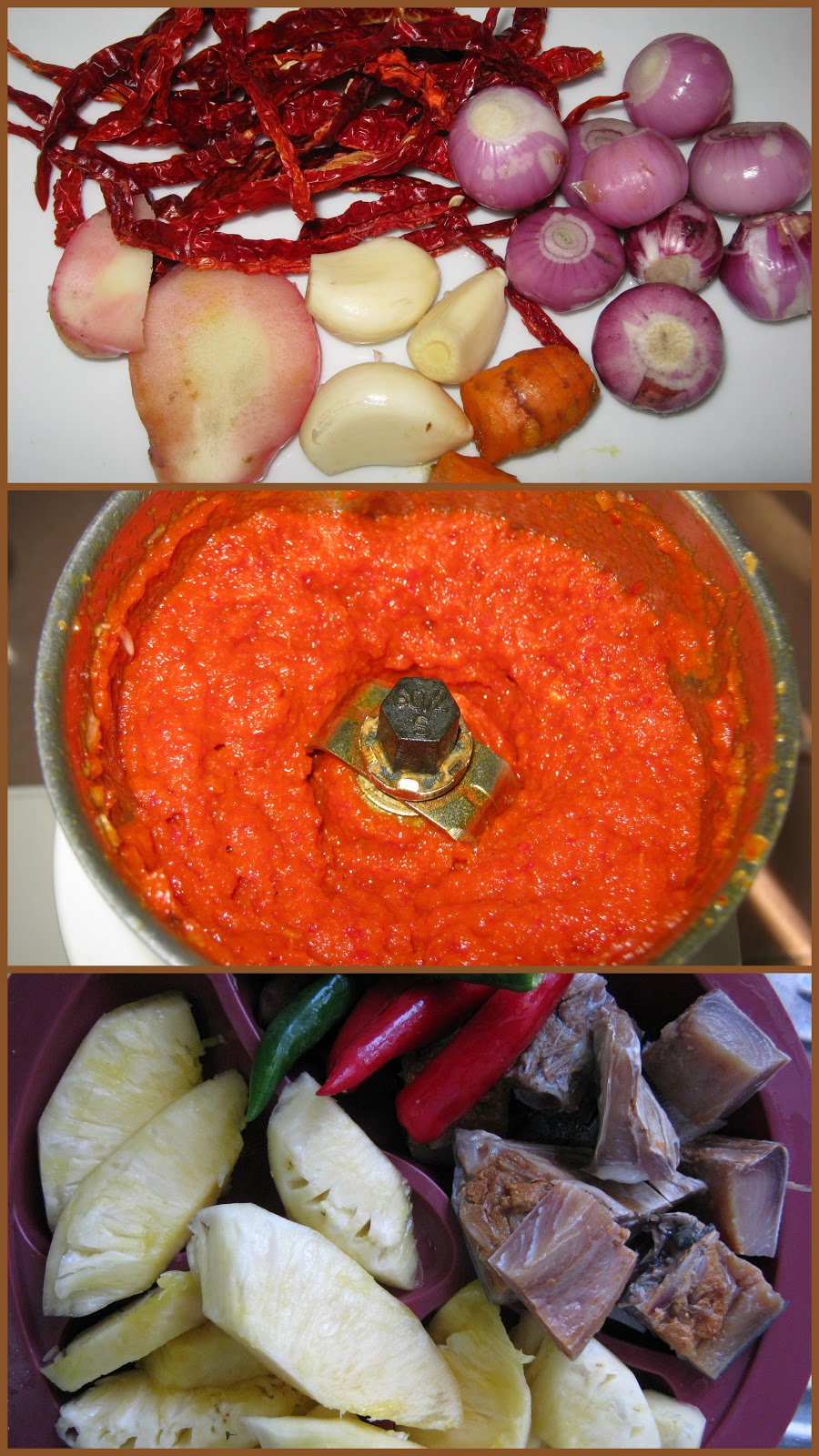 KARI LEAFS Malaysian flavour's MALAYSIAN DRY FISH CURRY WITH PINEAPPLE