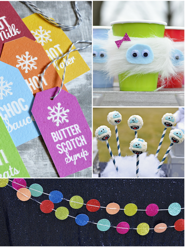 Bumble Winter Bash | A Yeti Inspired Playdate Party - via BirdsParty.com