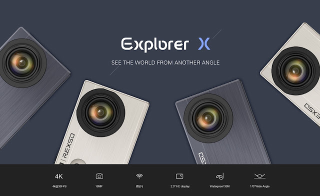 Elephone REXSO Explorer X Action Camera 4K