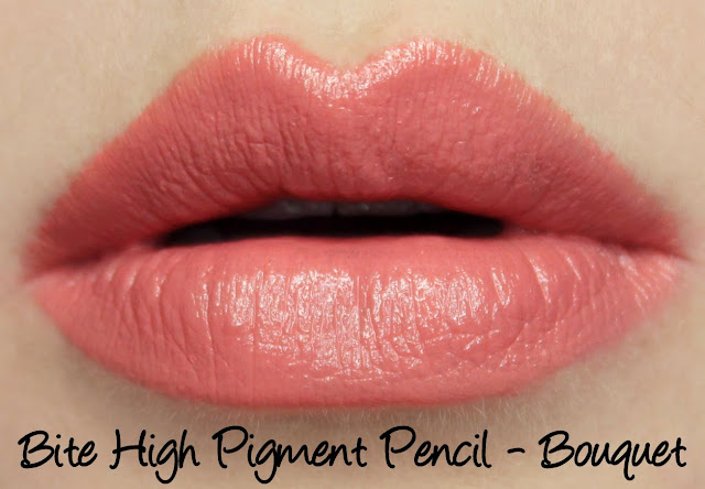 Bite Beauty High Pigment Pencil - Bouquet Swatches & Review