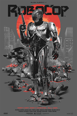 Robocop Variant Screen Print by Grzegorz Domaradzki (Gabz) x Grey Matter Art