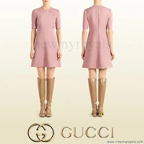Countess Sophie wore GUCCI Wool Dress