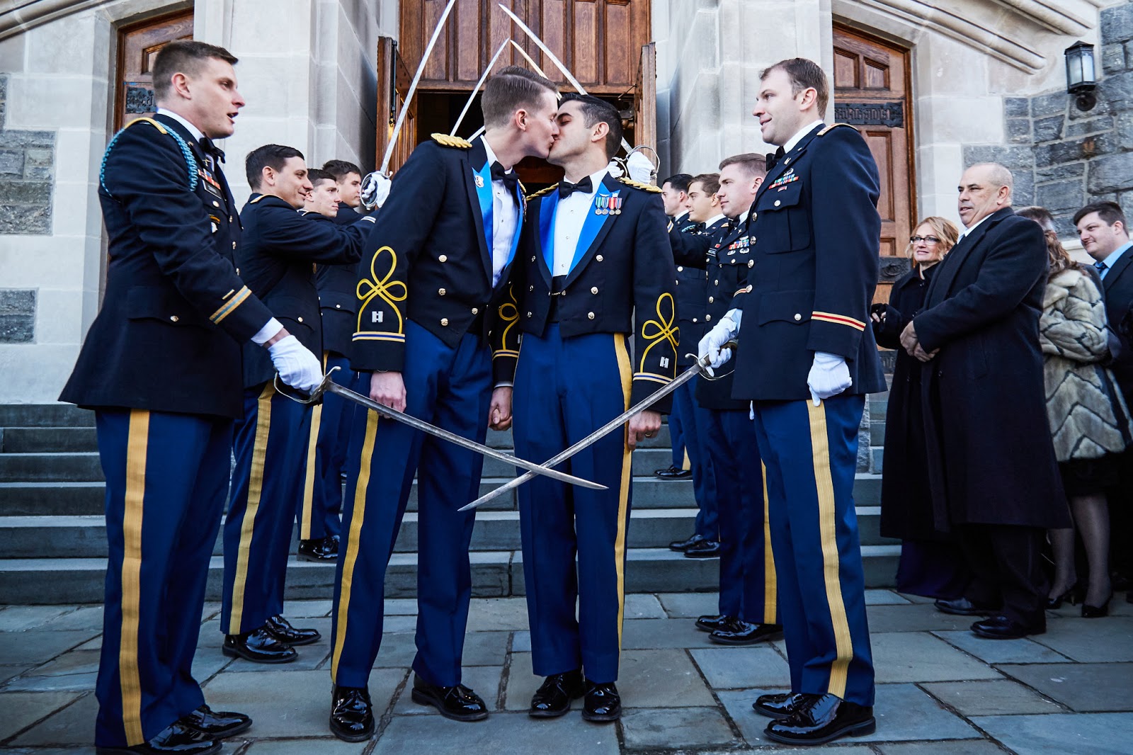 Ben Aquilas Blog West Point Hosts A Same Sex Officers Wedding 