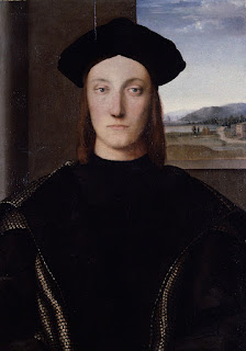 The portrait by Raphael is housed at the Uffizi Gallery in Florence