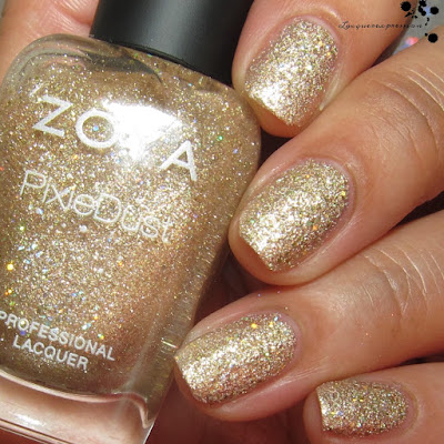 nail polish swatch of Levi by zoya from the seashells collection