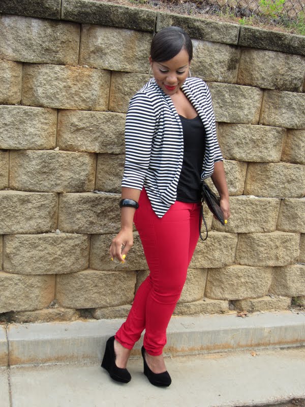 Jeimy's Fashion Love Affair...: Remixing my Red Skinny Jeans ...