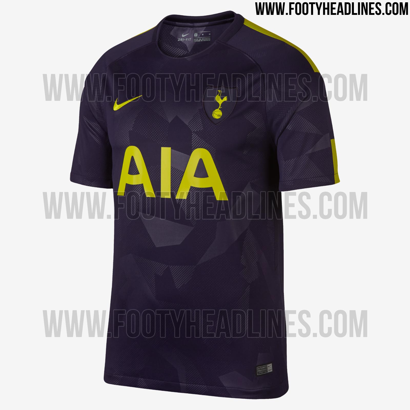 Nike Launch Spurs 18/19 Third Shirt - SoccerBible