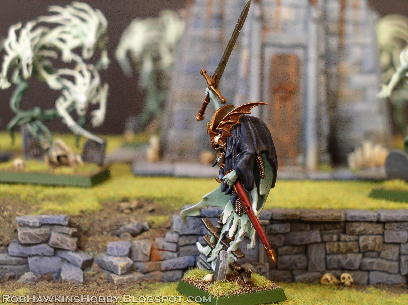 Rob Hawkins Hobby Painting the Knight of Shrouds