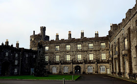 Kilkenny castle, linna, harmaa kiviminna, linnantorni