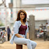Shraddha das latest Photos In Blue Shirt Jeans