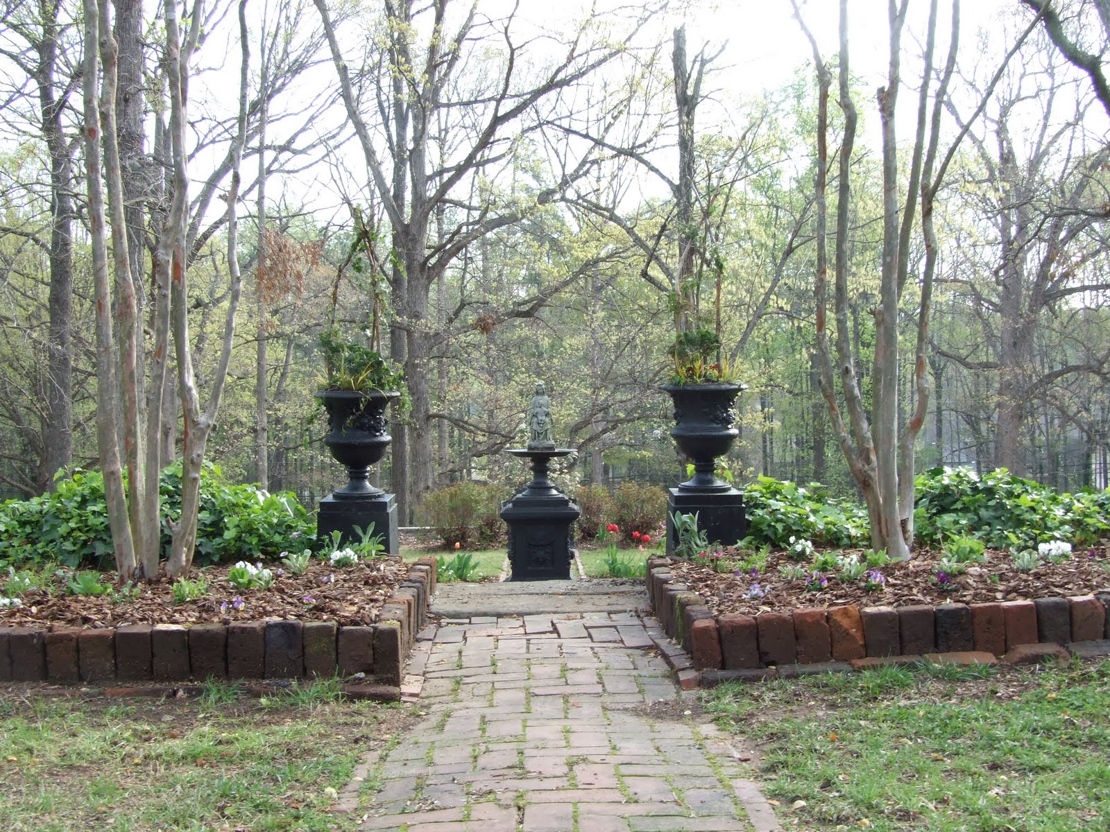 Oakton House and Gardens Good use of old brick