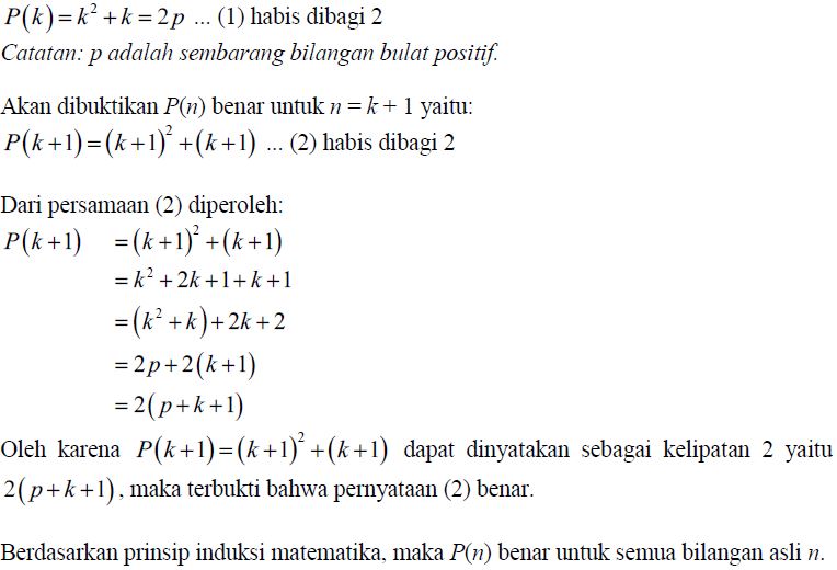 Induksi Matematika Cari Tau