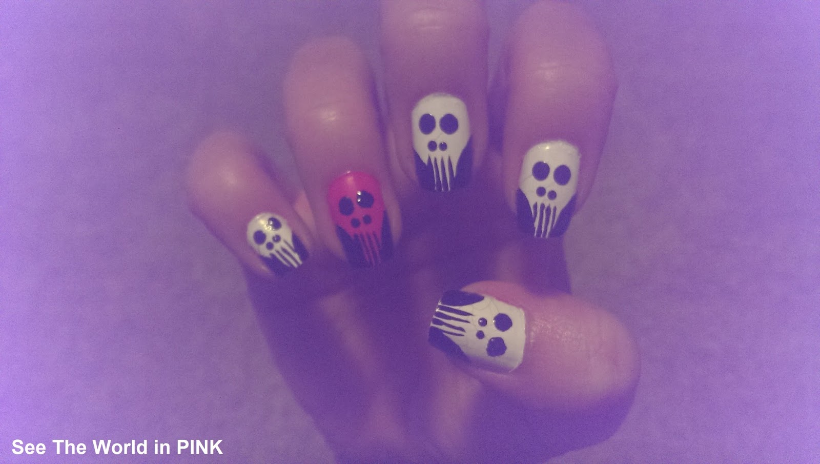 13+ Halloween Nails Skeleton Images