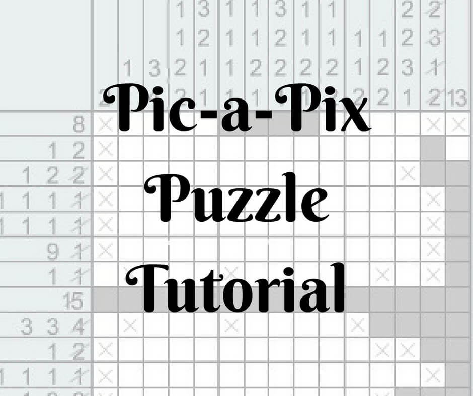 PicaPix (Paint by Numbers) Puzzle Tutorial by Conceptis Puzzles Fun