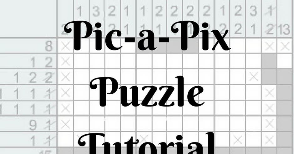 Pic a Pix (Paint by Numbers) Puzzle Tutorial by Conceptis Puzzles Fun Pic a Pix (Paint by Numbers) Puzzle Tutorial by Conceptis Puzzles Fun