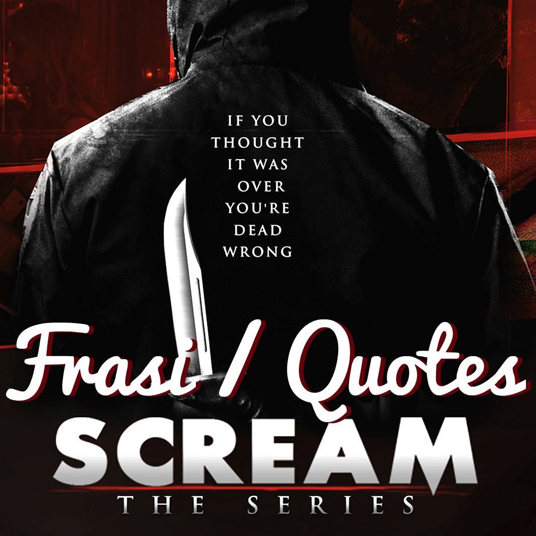 SCREAM Frasi / Quotes / Scenes Il Criticatore di Telefilm