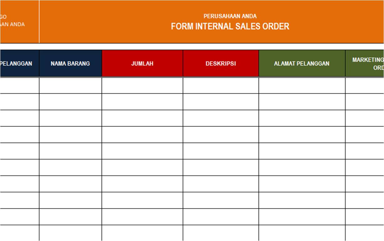 Contoh Format Kunjungan Sales Bermain Belajar