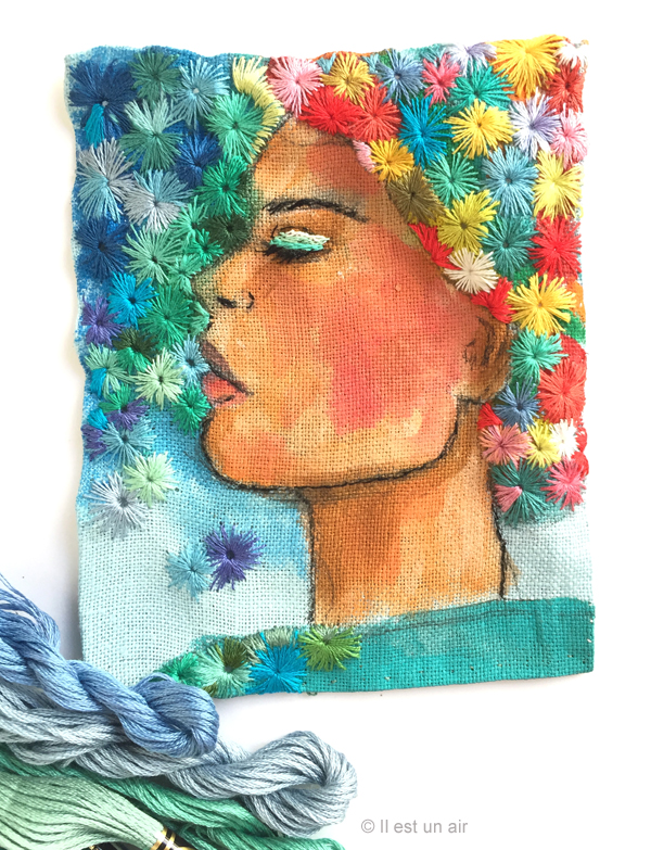 Dessin brodé Dessin brodé