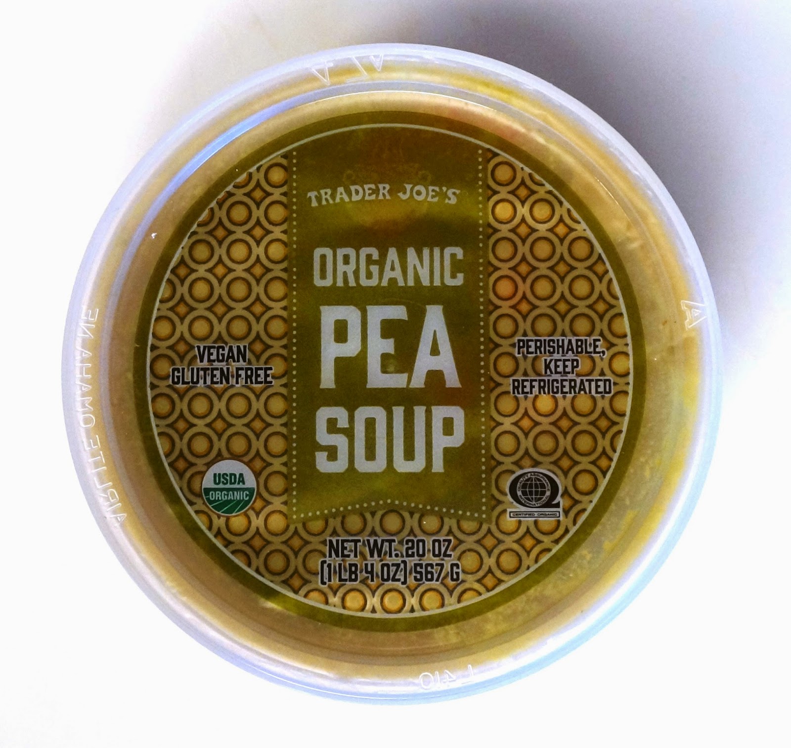Exploring Trader Joe's Trader Joe's Organic Pea Soup