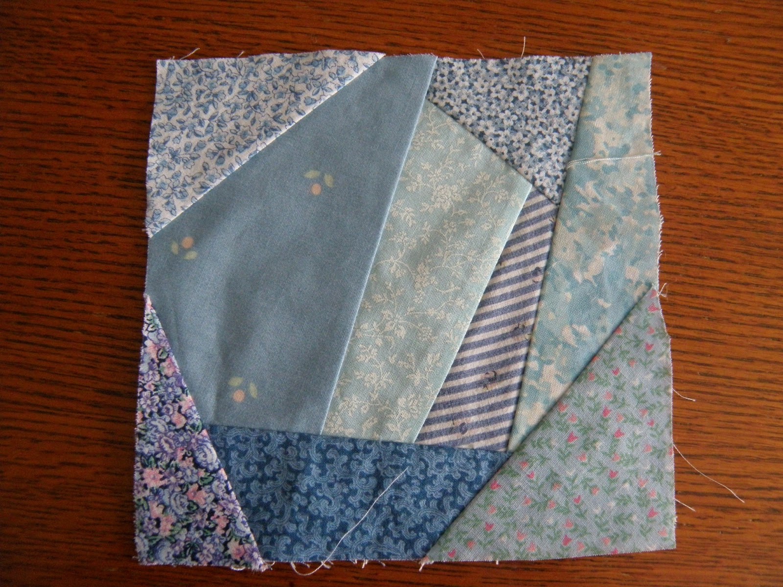 Crafty Me....I Made it Myself! Crazy Quilt Squares