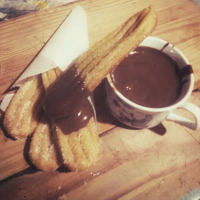 churros, baked churros, how to make churros, simple churros recipe, churros recipe